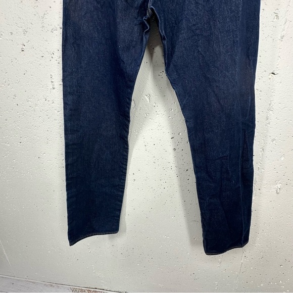 Levi’s Men’s Size 34 x 31 Classic 501 Button Fly Straight Leg Dark Wash Jeans - Picture 7 of 15